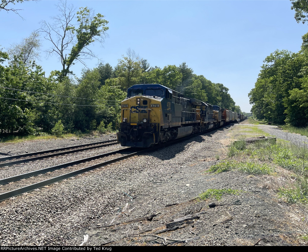 CSX 478, 8014 & 296